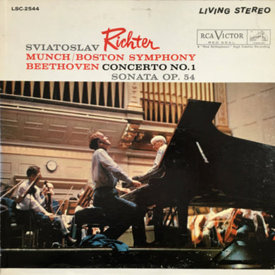Beethoven - Piano Concerto No. 1 / Richter - Super Hot Stamper (With Issues)