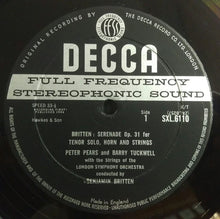 Load image into Gallery viewer, Britten - Young Person's Guide To The Orchestra / Serenade - Super Hot Stamper
