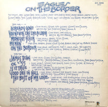Load image into Gallery viewer, Eagles - On The Border - Nearly White Hot Stamper (With Issues)