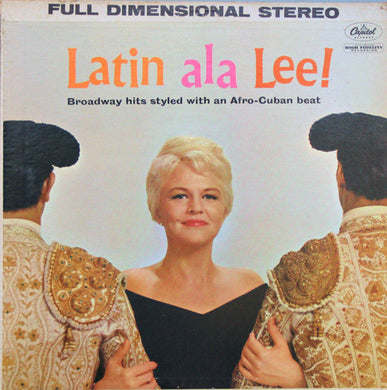 Lee, Peggy - Latin ala Lee! - White Hot Stamper (With Issues)