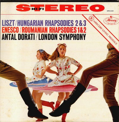 Liszt / Enesco - Hungarian Rhapsodies / Roumanian Rhapsodies / Dorati - Super Hot Stamper (With Issues)