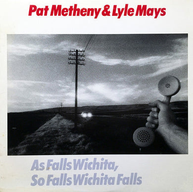 Metheny, Pat and Lyle Mays - As Falls Wichita, So Falls Wichita Falls - Nearly White Stamper (With Issues)