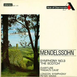 Mendelssohn - "The Scottish" Symphony No. 3 / "Fingal's Cave" Overture / Maag - Super Hot Stamper