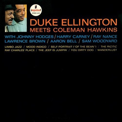 Ellington, Duke - Duke Ellington Meets Coleman Hawkins - White Hot Stamper (With Issues)
