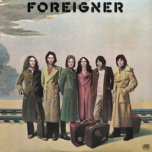 Foreigner - Self-Titled - Nearly White Hot Stamper