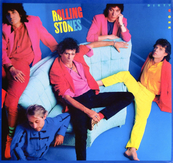 Rolling Stones, The - Dirty Work - White Hot Stamper