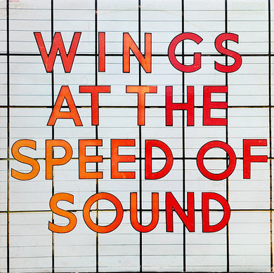 McCartney, Paul & Wings - Wings at the Speed of Sound - White Hot Stamper (With Issues)