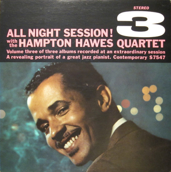 Hawes, Hampton Quartet - All Night Session, Vol. 3 - Super Hot Stamper