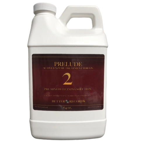 Step Two (64 oz.) - Pre-Mixed Cleaning Solution - Prelude Record Clean ...
