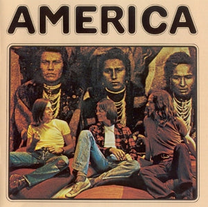 America - Self-Titled (Green Label) - White Hot Stamper (With Issues)