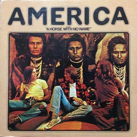 America - Self-Titled (Green Label) - Super Hot Stamper