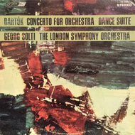 Bartok - Concerto for Orchestra / Dance Suite / Solti - White Hot Stamper