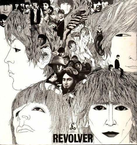 Nearly White Hot Stamper - The Beatles - Revolver