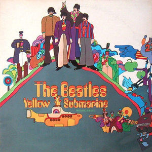 Nearly White Hot Stamper - The Beatles - Yellow Submarine