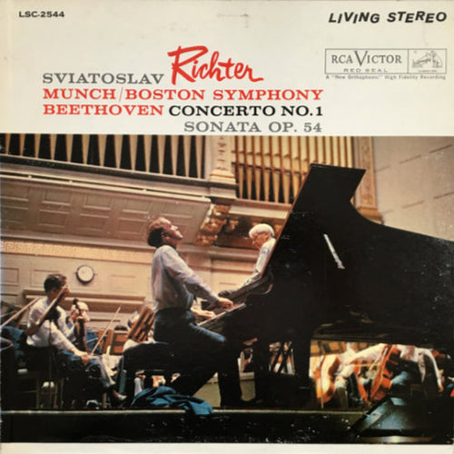 Beethoven - Piano Concerto No. 1 / Richter - White Hot Stamper (With Issues)