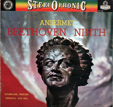 Beethoven - Symphony No. 9 / Ansermet - Nearly White Hot Stamper