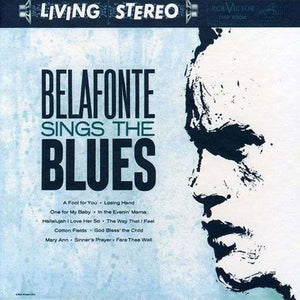 Belafonte, Harry - Sings the Blues - Nearly White Hot Stamper (With Issues)