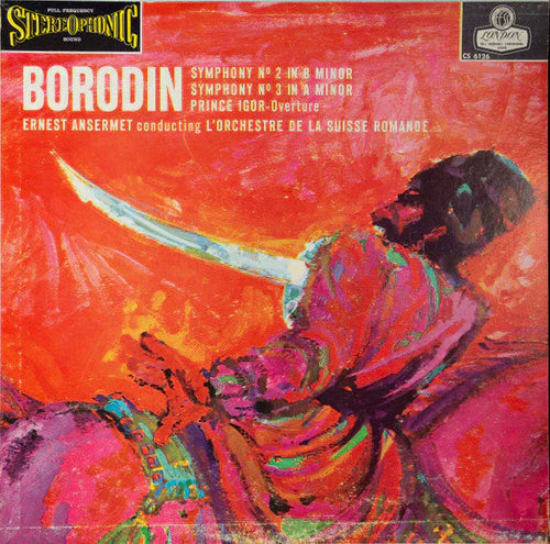 Borodin - Symphonies 2 & 3 / Ansermet - White Hot Stamper (With Issues)