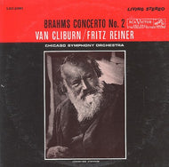 Brahms - Piano Concerto No. 2 / Van Cliburn - Nearly White Hot Stamper (With Issues)