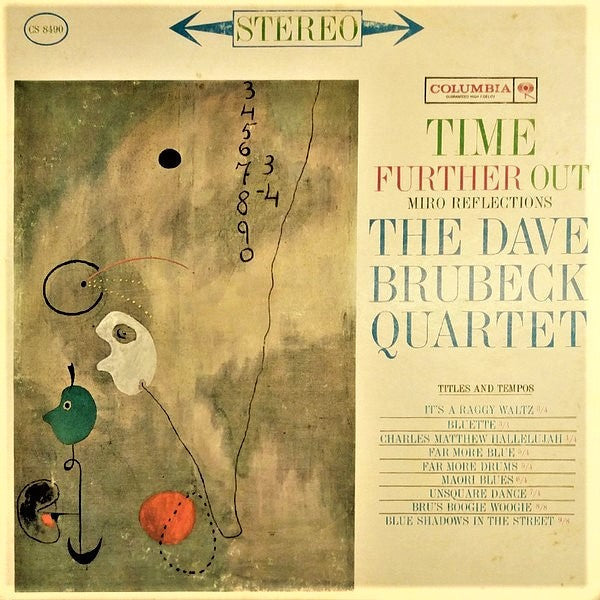 Brubeck, Dave - Time Further Out - Nearly White Hot Stamper