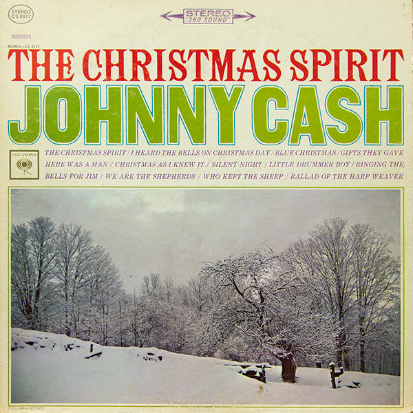 Cash, Johnny - The Christmas Spirit - Super Hot Stamper (With Issues)