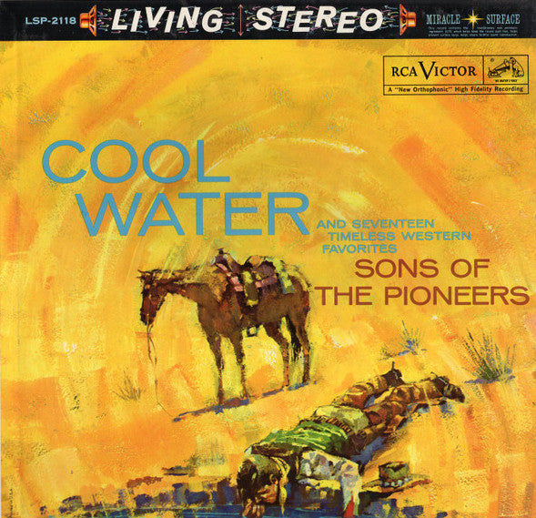 Sons of the Pioneers, The - Cool Water - White Hot Stamper (With Issues)