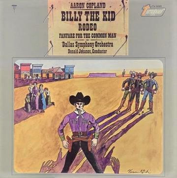 Copland - Billy The Kid / Rodeo / Fanfare For The Common Man / Johanos - Super Hot Stamper (With Issues)