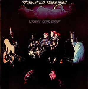 Crosby, Stills, Nash and Young - 4 Way Street - Nearly White Hot Stamper (With Issues)
