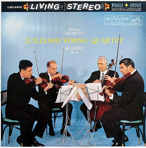 Debussy / Ravel - String Quartets / Juilliard String Quartet - White Hot Stamper