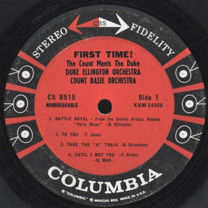 Ellington, Duke - Basie, Count - First Time - The Count Meets the Duke - Super Hot Stamper