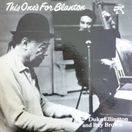 Ellington, Duke and Ray Brown - This One's For Blanton - Super Hot Stamper