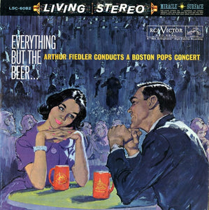 Various Artists - Everything But The Beer / Arthur Fiedler Conducts A Boston Pops Concert - Nearly White Hot Stamper