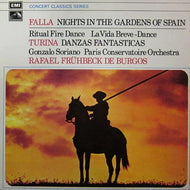 Falla / Turina - Nights In The Gardens Of Spain / Danzas Fantásticas / De Burgos - Super Hot Stamper