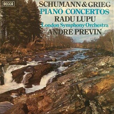 Grieg and Schumann - Piano Concertos / Lupu / Previn / LSO - Super Hot Stamper
