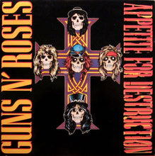 Load image into Gallery viewer, Guns N' Roses - Appetite For Destruction - White Hot Stamper (Quiet Vinyl)
