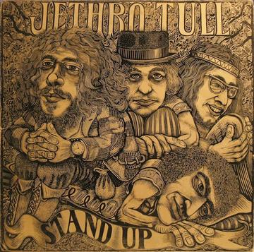 Jethro Tull - Stand Up - Nearly White Hot Stamper (With Issues)