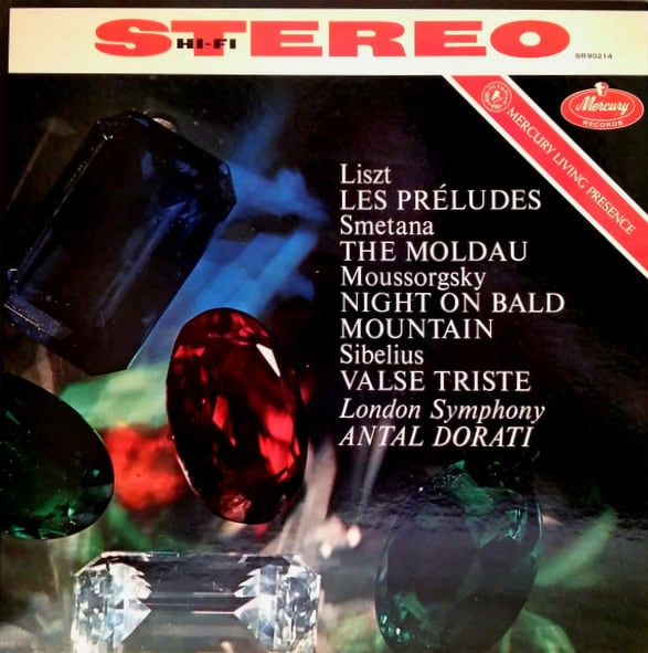 Liszt, Mussorgsky, et al. - Les Préludes, Night on Bald Mountain & more / Dorati - Super Hot Stamper (With Issues)