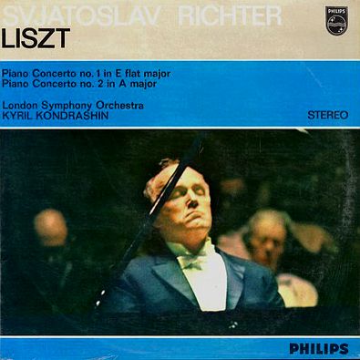 Liszt - Piano Concertos 1 and 2 / Kondrashin / Richter - Super Hot Stamper