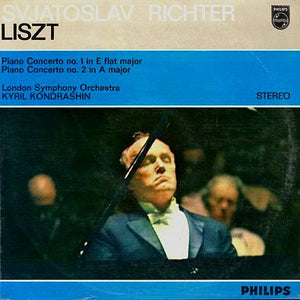 Liszt - Piano Concertos 1 and 2 / Kondrashin / Richter - Super Hot Stamper