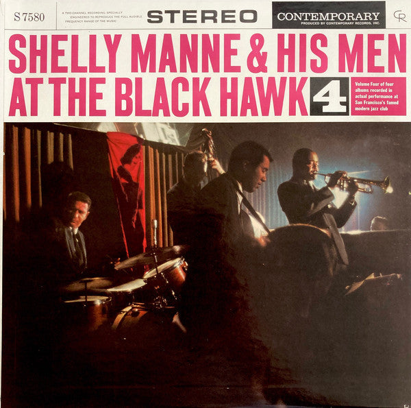 Manne, Shelly and His Men - At The Black Hawk, Vol. 4 - Hot Stamper (Quiet Vinyl)