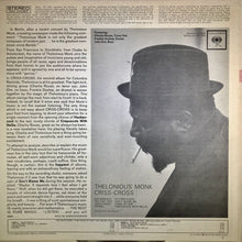 Load image into Gallery viewer, Monk, Thelonious - Criss-Cross - White Hot Stamper