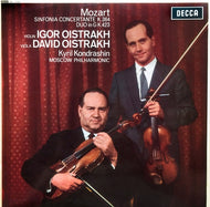 Mozart - Sinfonia Concertante / Duo in G Major / Oistrakh - Super Hot Stamper