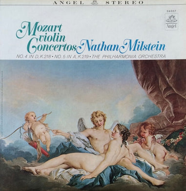 Mozart - Violin Concertos / Milstein - White Hot Stamper (With Issues)