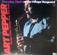 Pepper, Art - Thursday Night at the Village Vanguard - White Hot Stamper 599 3/3