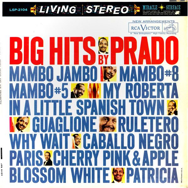 White Hot Stamper - Perez Prado - Big Hits By Prado