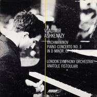 Rachmaninoff - Piano Concerto No. 3 / Ashkenazy / Fistoulari (London Vinyl) - Super Hot Stamper 279