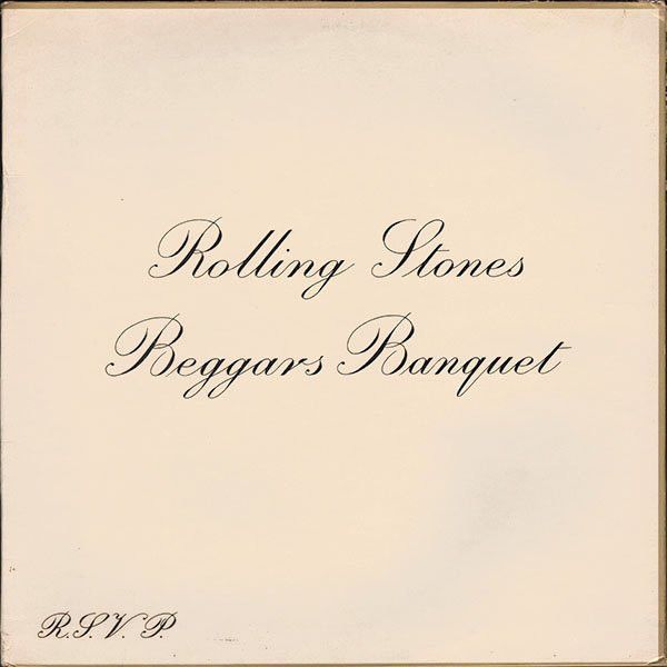 Rolling Stones, The - Beggars Banquet - White Hot Stamper (With