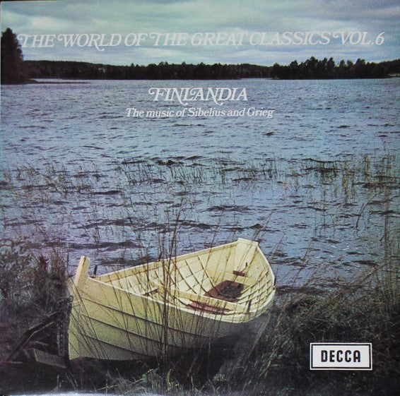 Sibelius - Finlandia - The Music of Sibelius and Grieg / Mackerras - White Hot Stamper