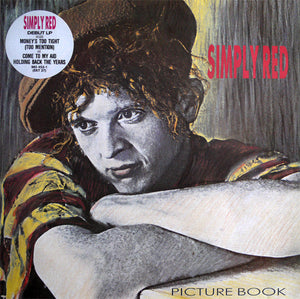 Simply Red - Picture Book - White Hot Stamper