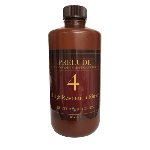 Step Four (16 oz.) - High Resolution Rinse - Prelude Record Cleaning S ...